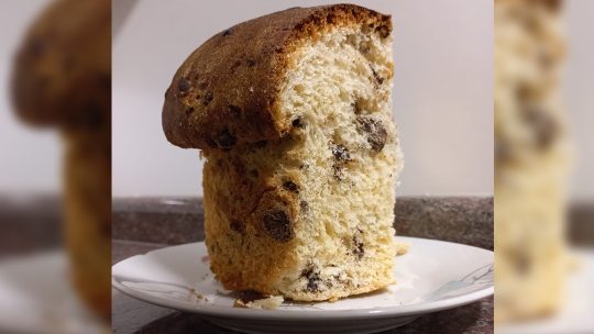 PANETTONE CON CHOCOLATE